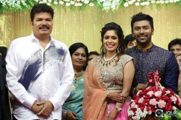 Celebs at Actor Bhagyaraj Son Wedding Reception